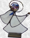 Stained Glass Bevel Angel