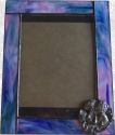 Cherub Stained Glass Photo Frame