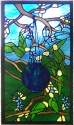 Custom Stained Glass Hanging Panel