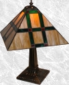 Stained Glass Prairie Lamp Shade