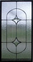Stained Glass Diamond Panel