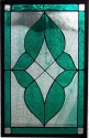 Geometric Stained Glass Panels