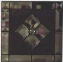 Stained Glass Small Bevel Cluster Panel