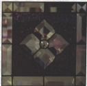 Stained Glass Geometric Panel