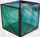 Stained Glass Candle Box