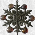 Stained Glass Snowflake