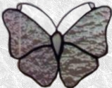 Stained Glass Butterfly